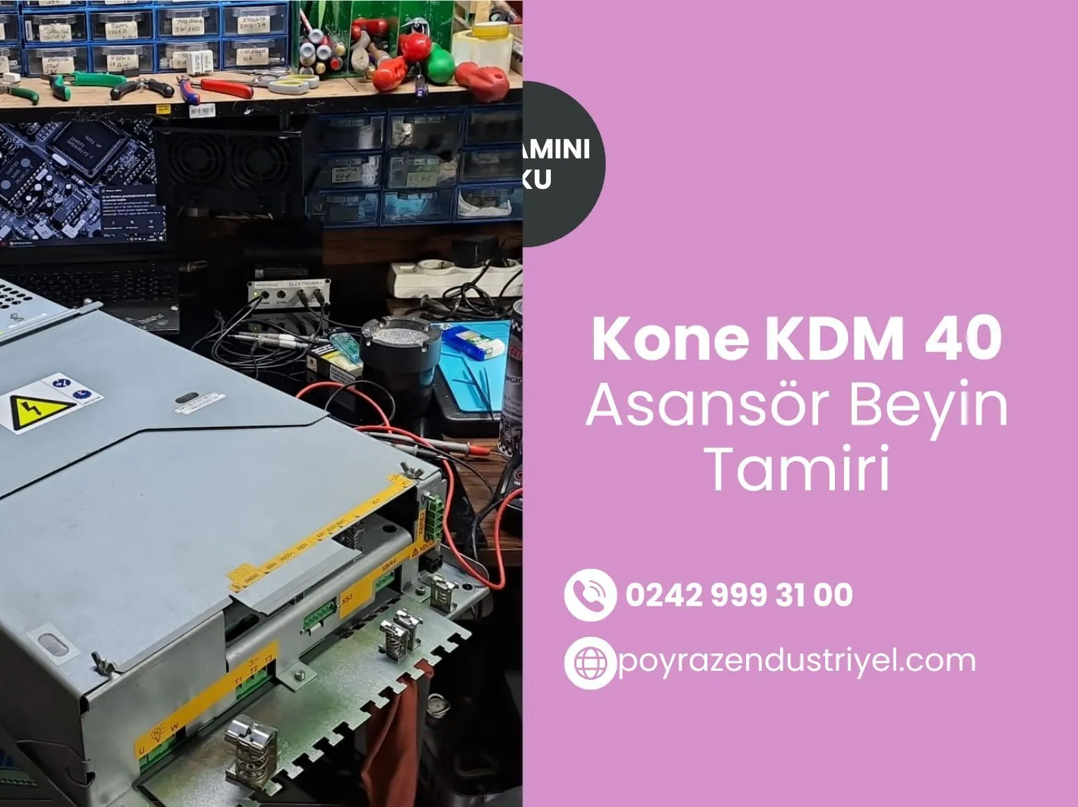 Kone Kdm 40 Asansör Beyin Tamiri